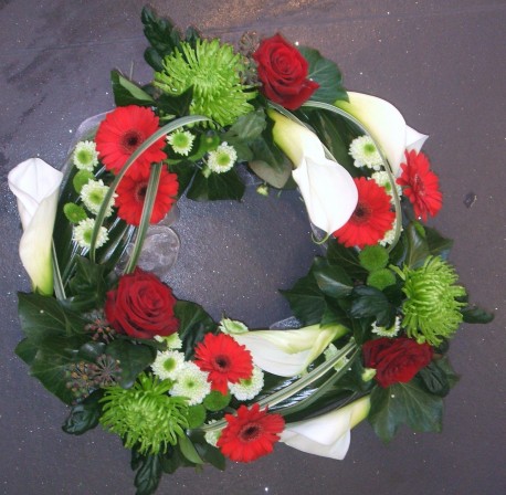 Modern Loose Wreath